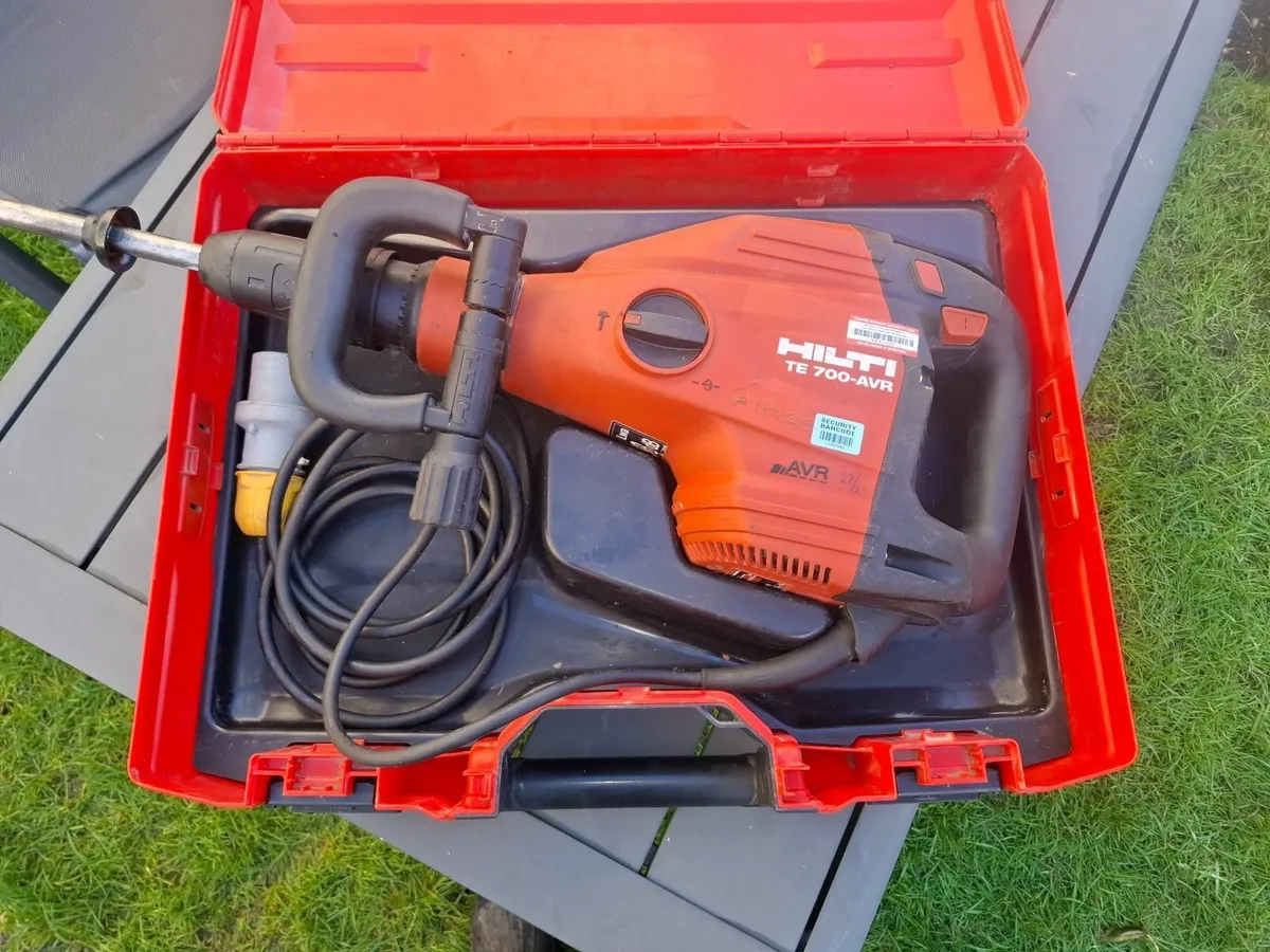 HILTI TE700 BREAKER/warranty 6-months/receipt - Image 4