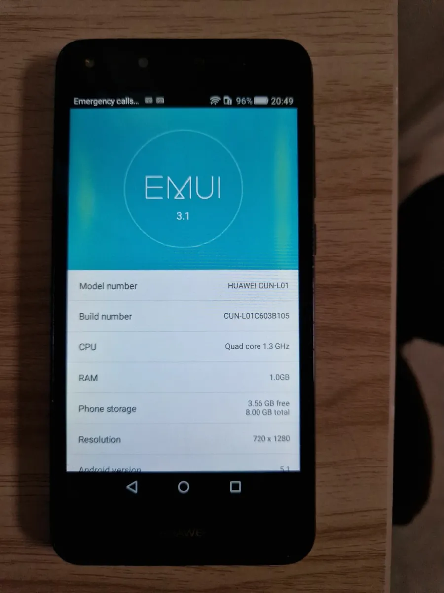 HUAWEI Y5 II CUN-L01 Quad Core 1.3GHz 8GB - Image 3