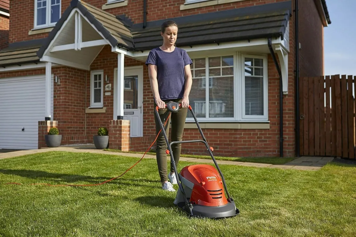 Electric Hover Collect Lawn Mower 25cm Cutting - Image 4
