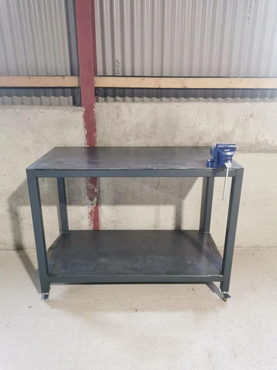 Heavy Duty Steel Workbench - Image 1