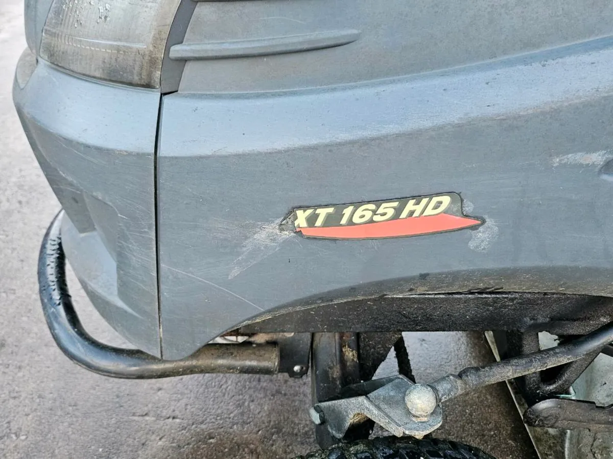 CastelGarden XT 165 Ride on lawnmower 16Hp Honda - Image 2