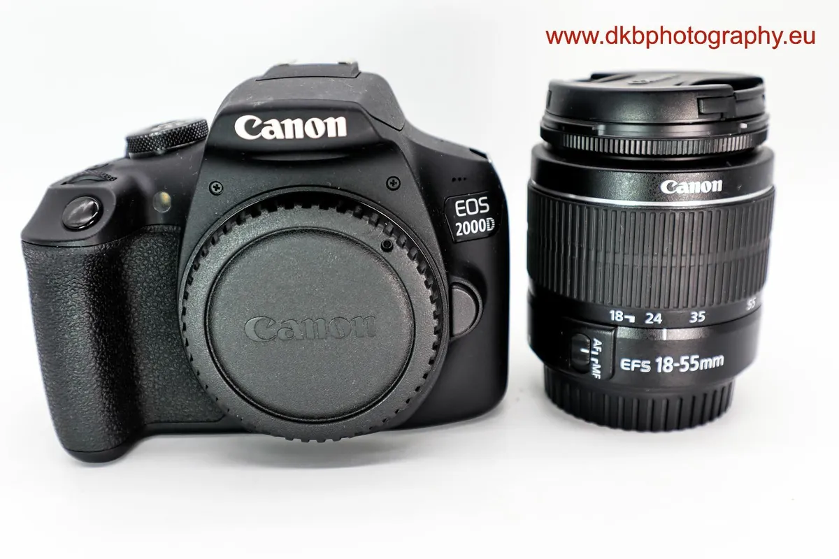 CANON EOS 2000D CAMERA & CANON EFs 18-55mm III LEN - Image 2