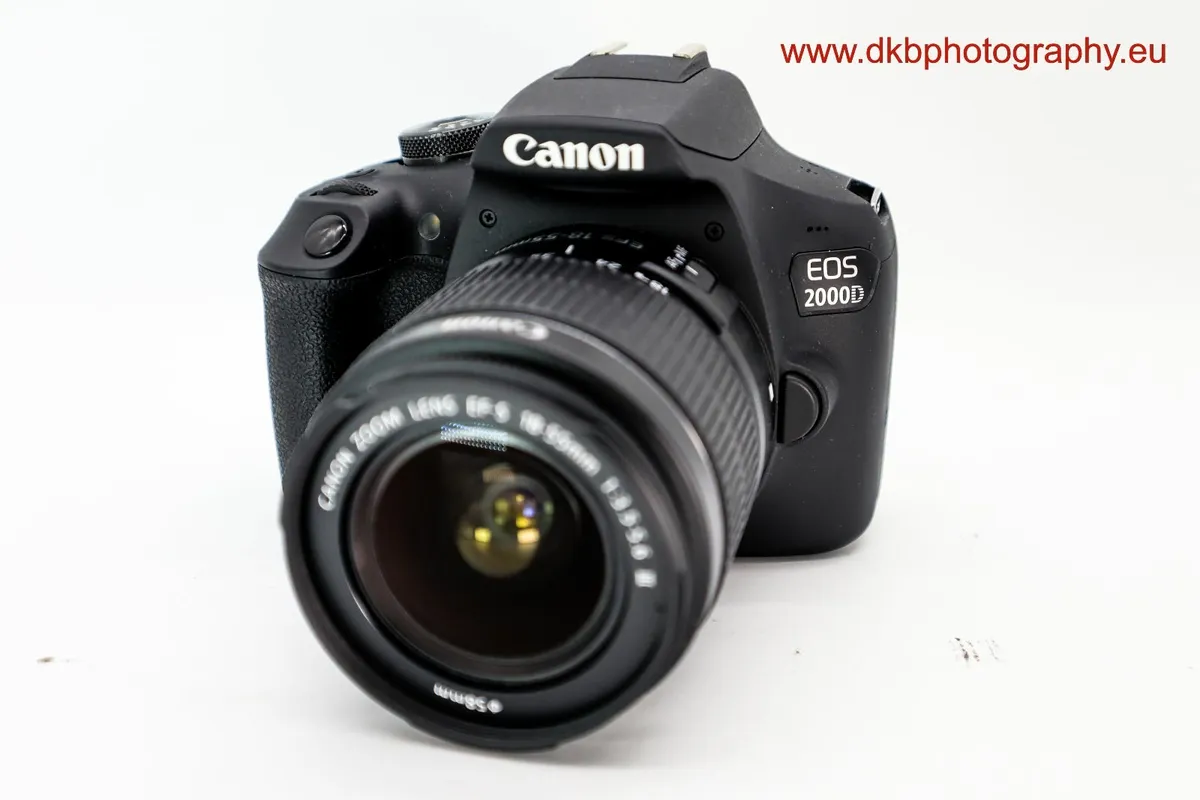 CANON EOS 2000D CAMERA & CANON EFs 18-55mm III LEN - Image 4