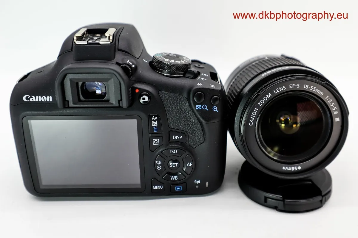 CANON EOS 2000D CAMERA & CANON EFs 18-55mm III LEN - Image 3