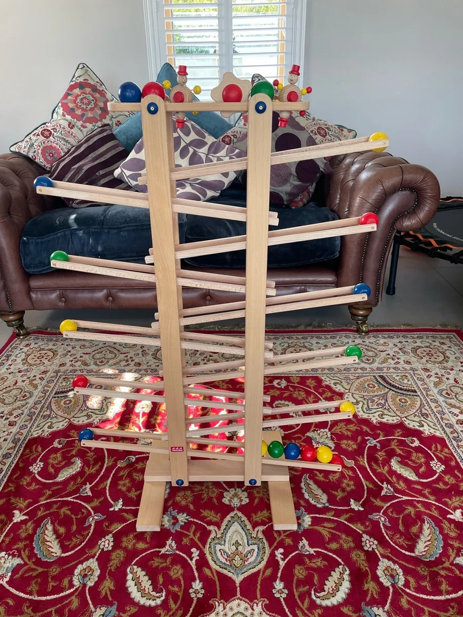 Trihorse Wooden Ball Run - Image 2