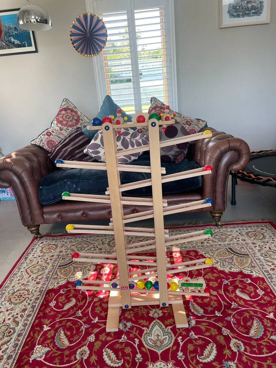 Trihorse Wooden Ball Run - Image 3