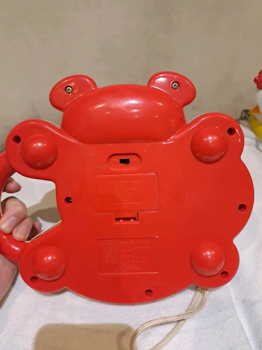 VTech 1990's Talking Baby bear phone - Image 4