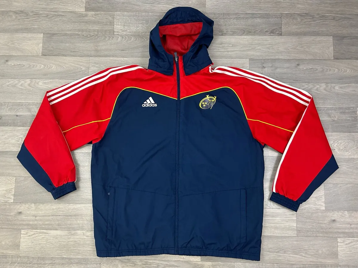 Vintage 2009 Adidas Munster Rugby Jacket Mens XXL - Image 1