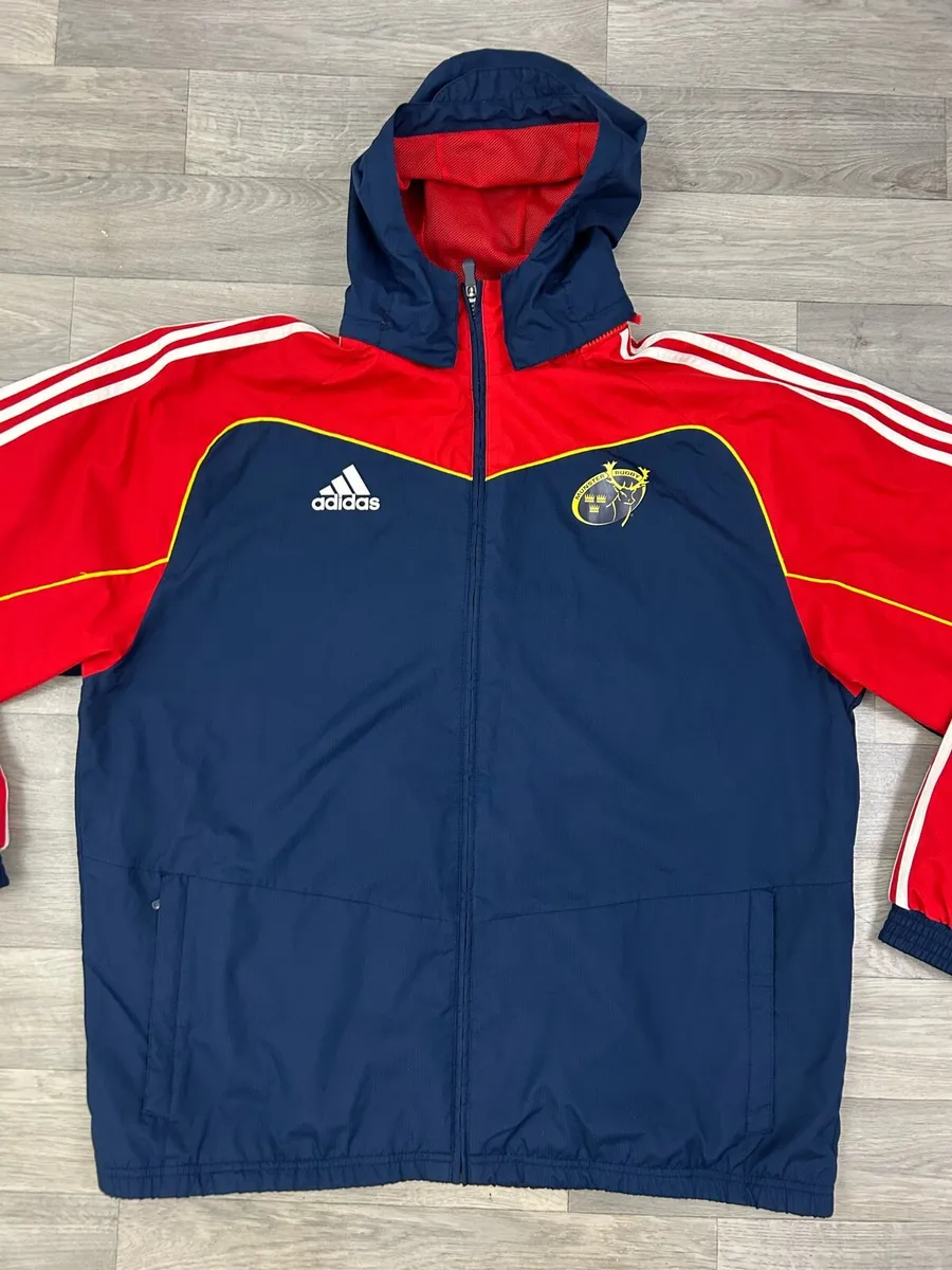 Vintage 2009 Adidas Munster Rugby Jacket Mens XXL - Image 2