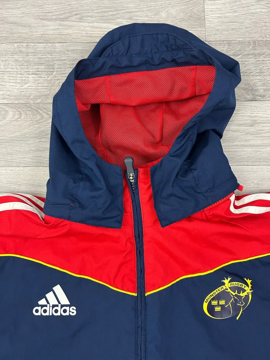 Vintage 2009 Adidas Munster Rugby Jacket Mens XXL - Image 3
