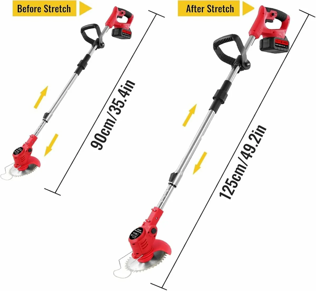 Garden Strimmers,Electric Cordless 21v Grass - Image 4