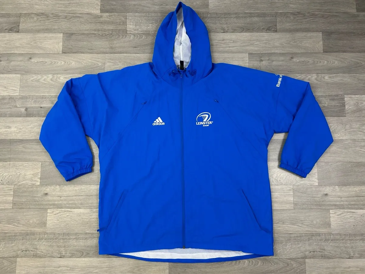 Adidas Leinster Rugby Jacket Mens XXL - Image 1