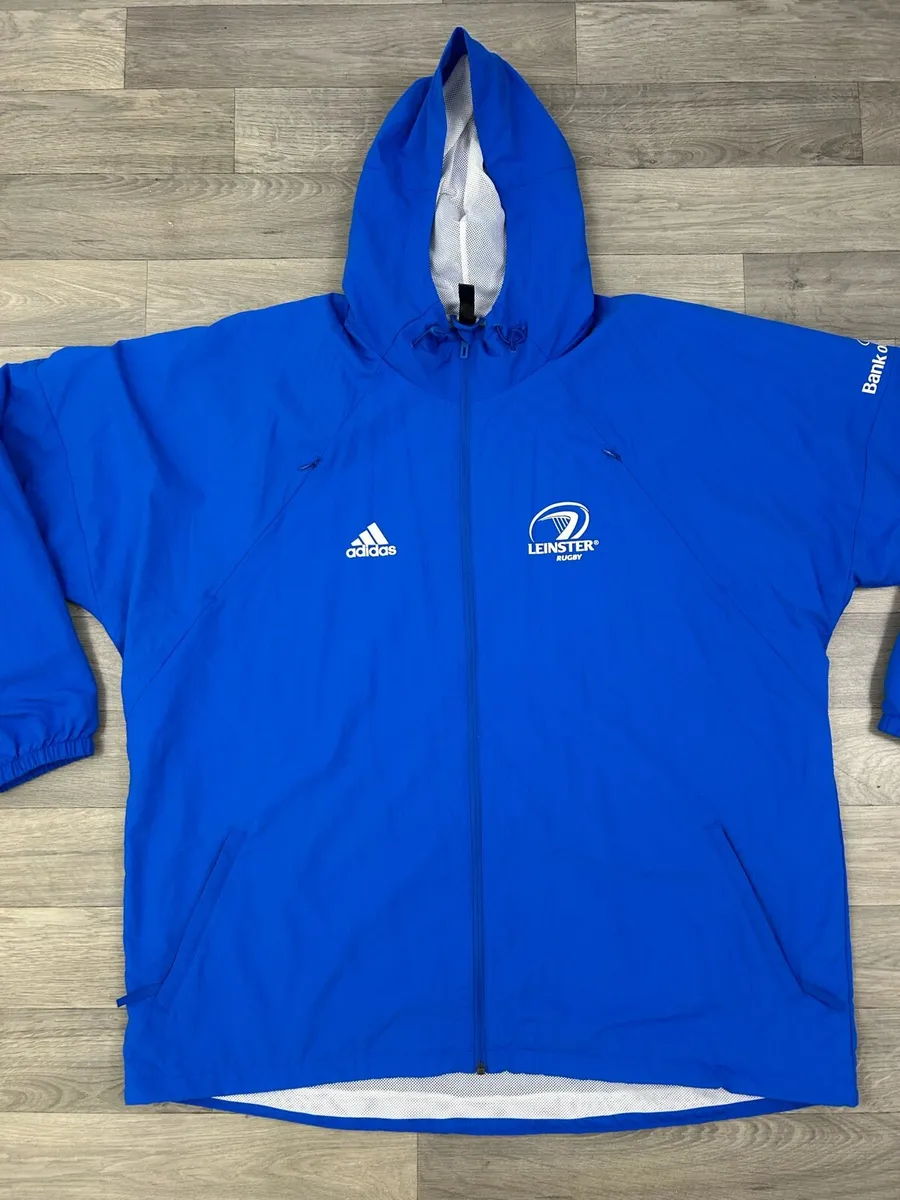 Adidas Leinster Rugby Jacket Mens XXL - Image 2