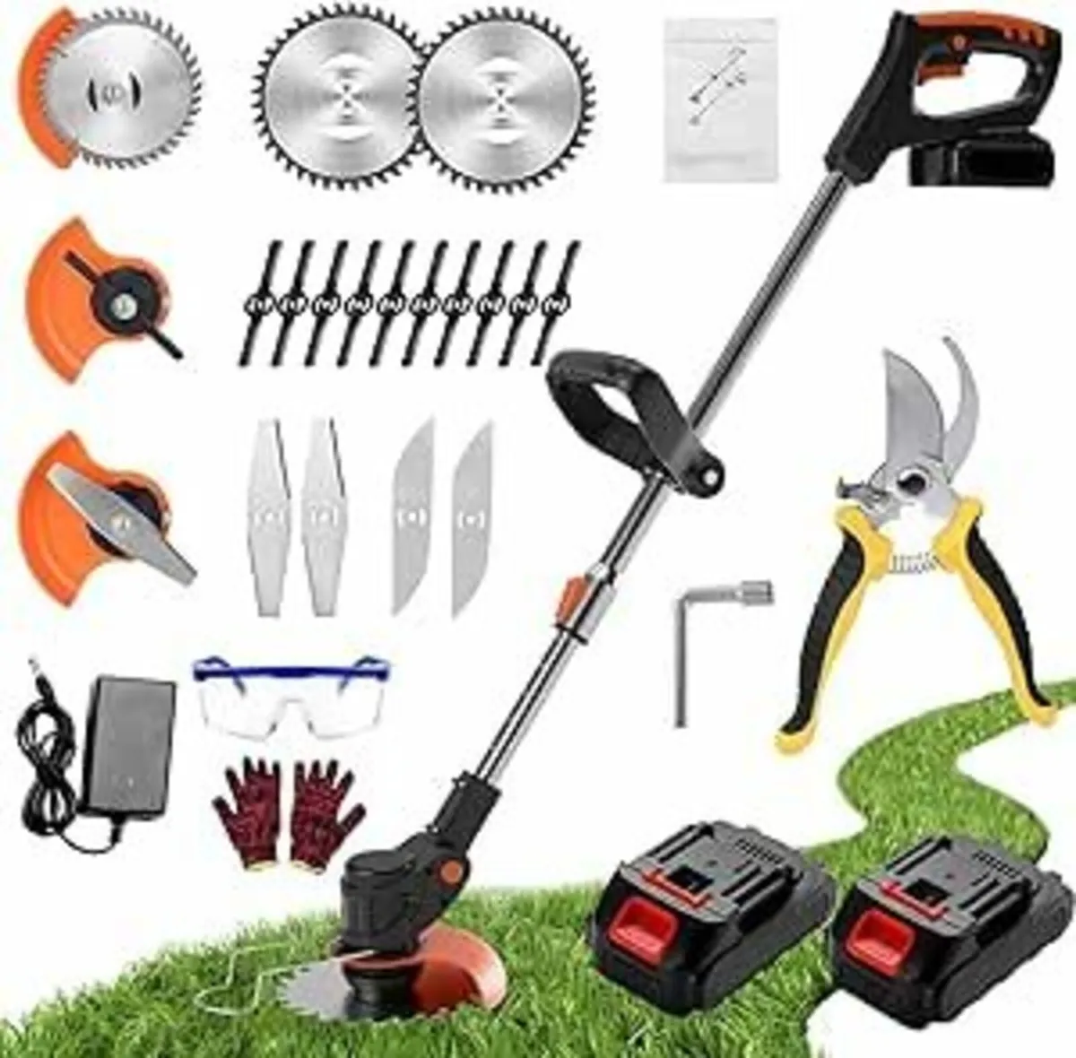 Garden Strimmer Metal Blades Cordless Strimmer - Image 4