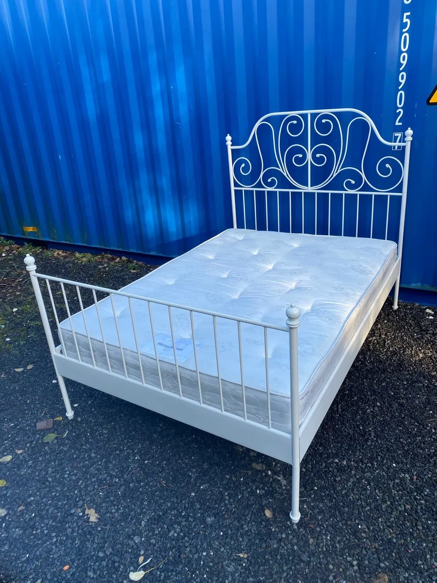 Double bed Ikea - Image 1