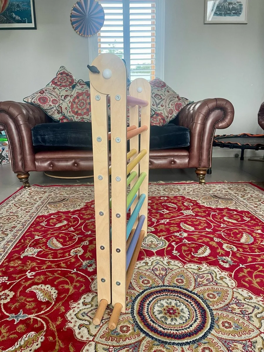 Triclimb Pikler Triangle with Miri Slide & Sticks - Image 4