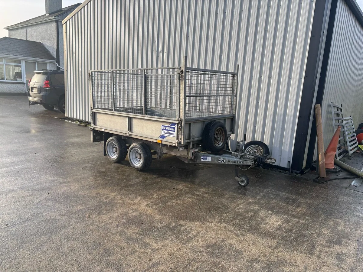 Ivor Williams 8x5 dropside trailer - Image 1