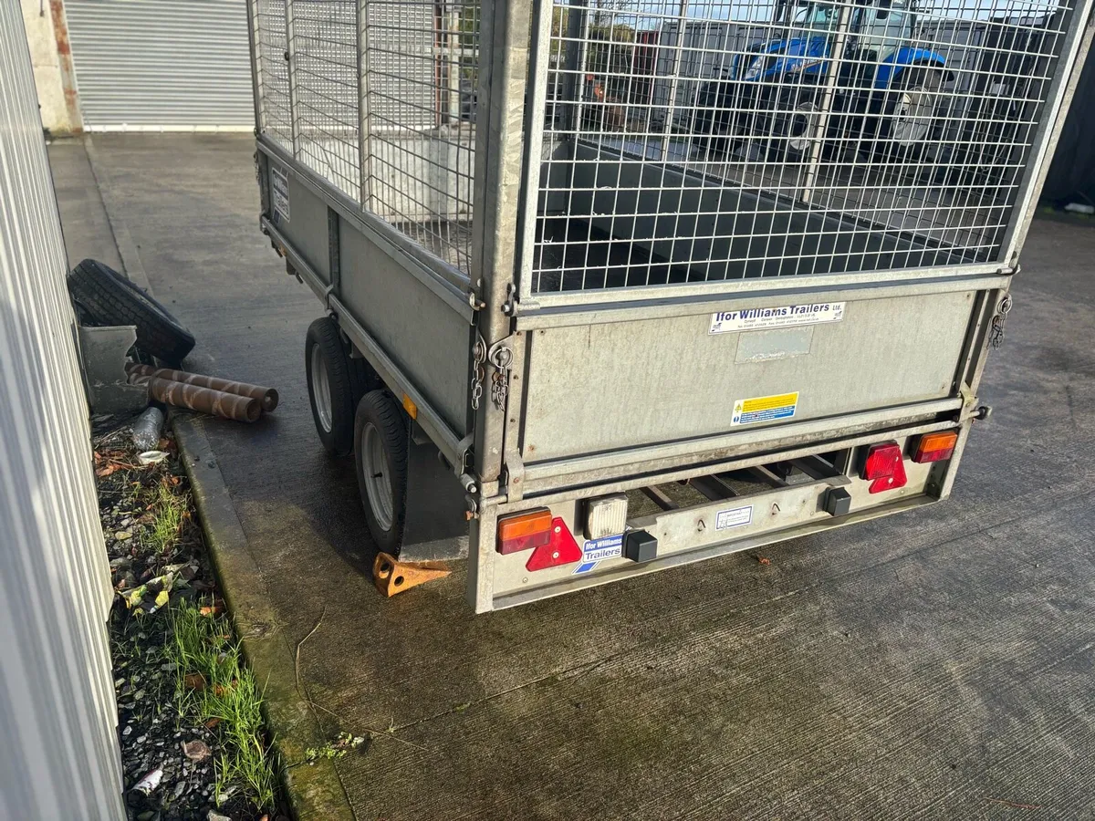 Ivor Williams 8x5 dropside trailer - Image 2