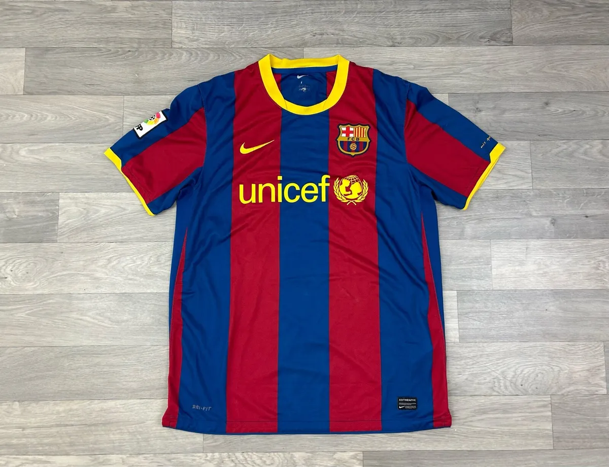 Genuine Vintage 2010 Barcelona anime Jersey Shirt - Image 1