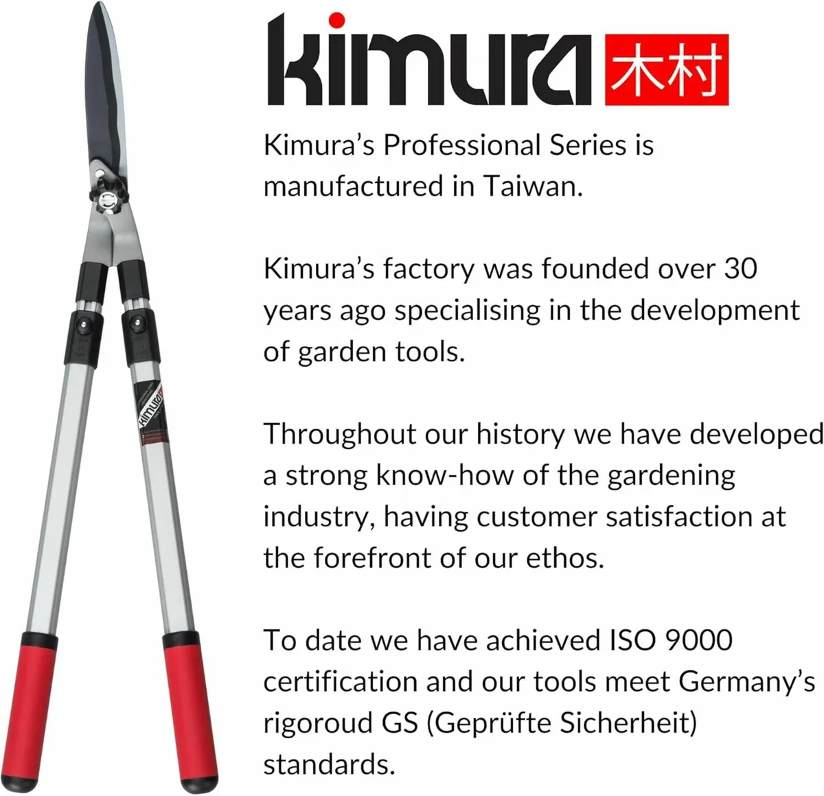 Heavy Duty Lawn Shears Premium Grass Shears - Image 2