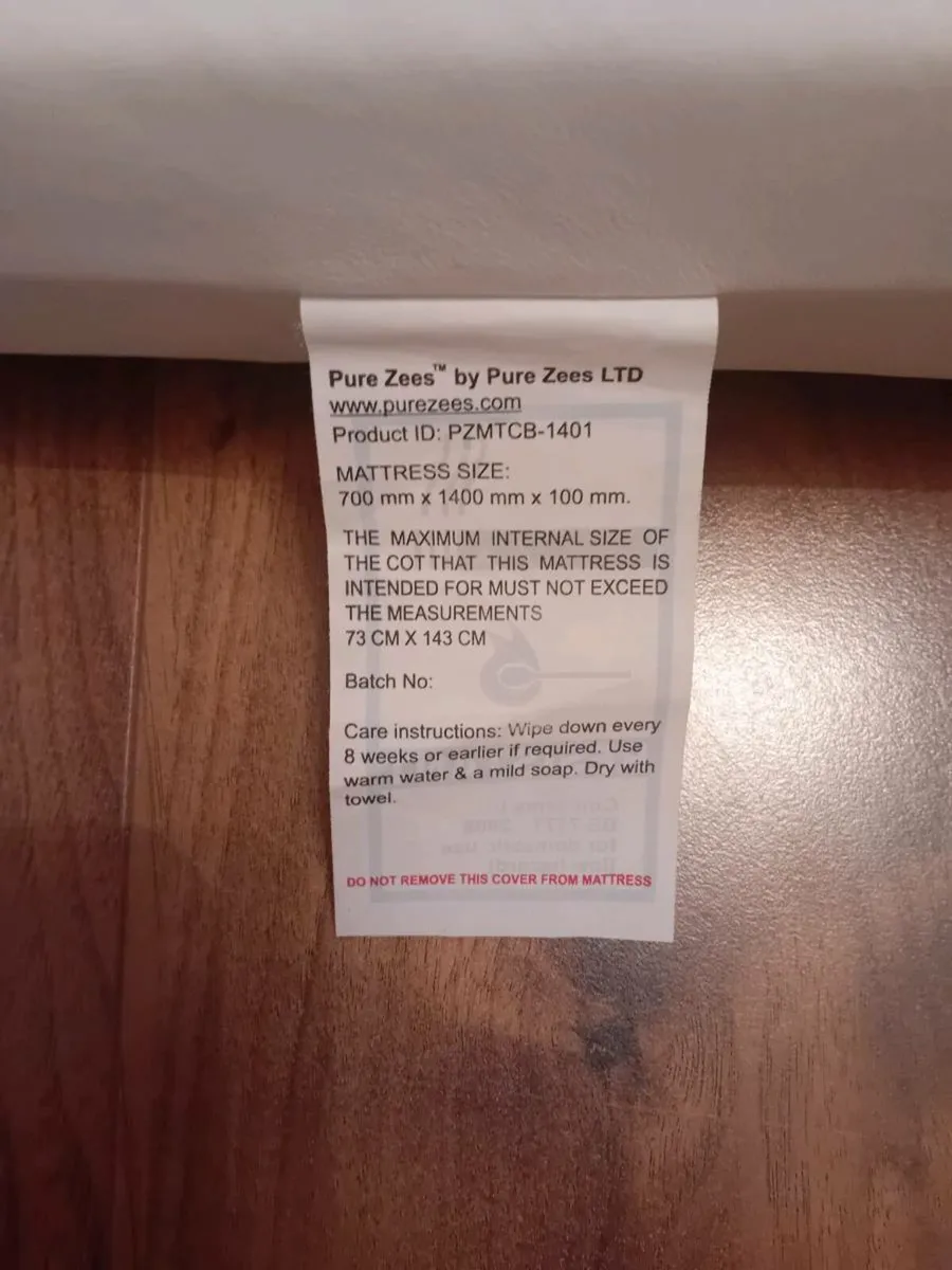 Cot mattress - Image 4