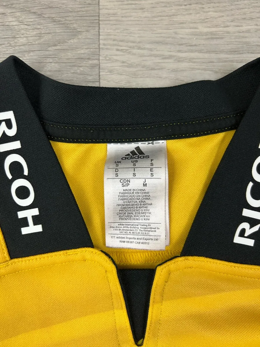 Adidas Hurricanes Rugby Jersey Shirt Mens Small - Image 4