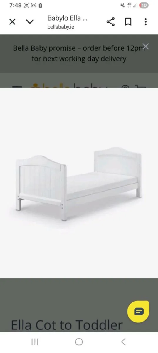 Cot to toddler bed - Image 2