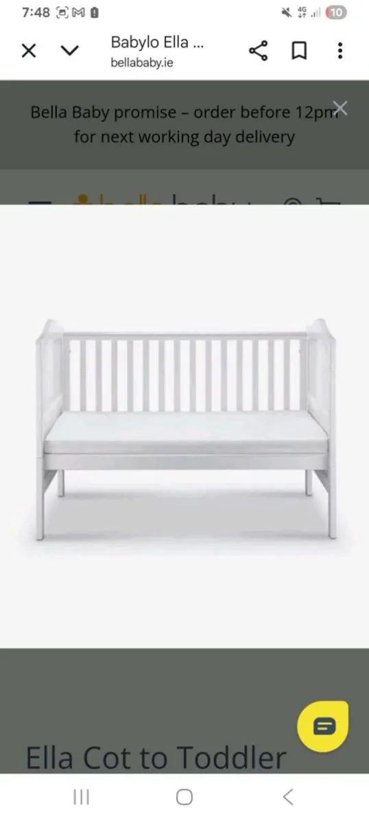 Cot to toddler bed - Image 3