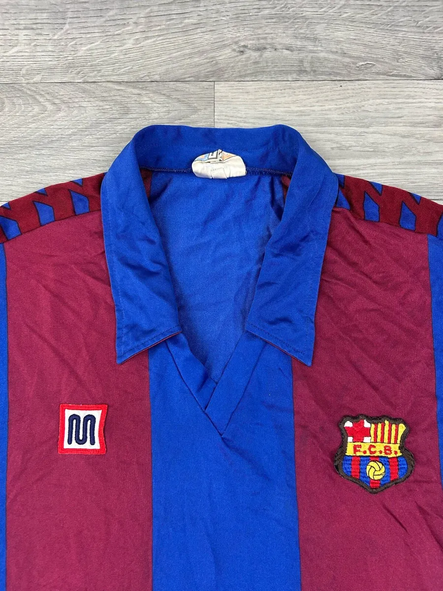 Genuine Vintage 1984 Meyba Barcelona Home Jersey - Image 2