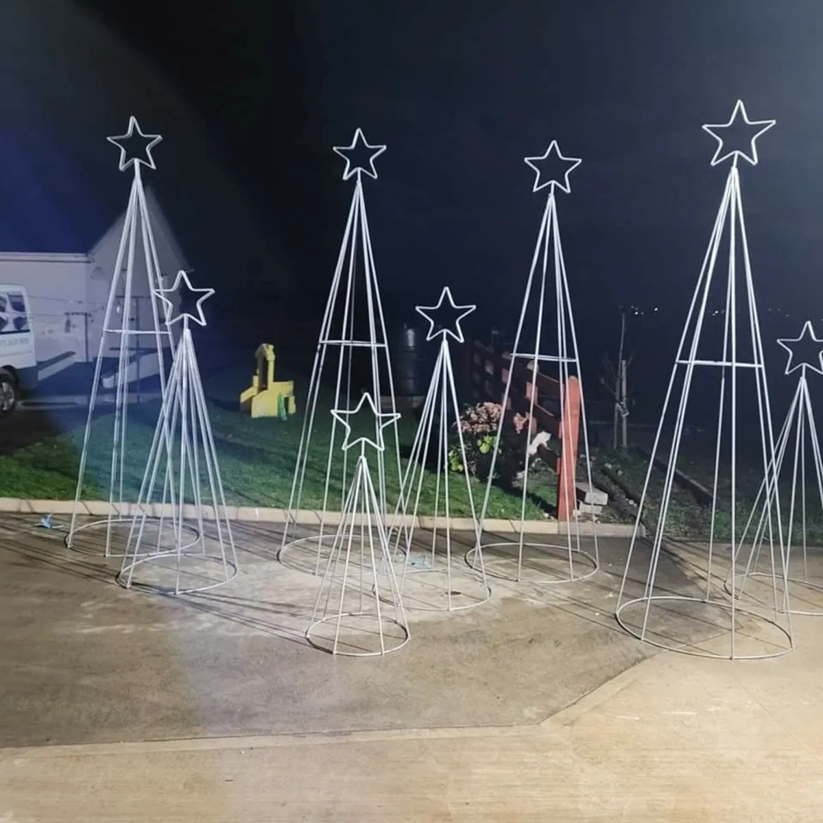 Steel Christmas Trees