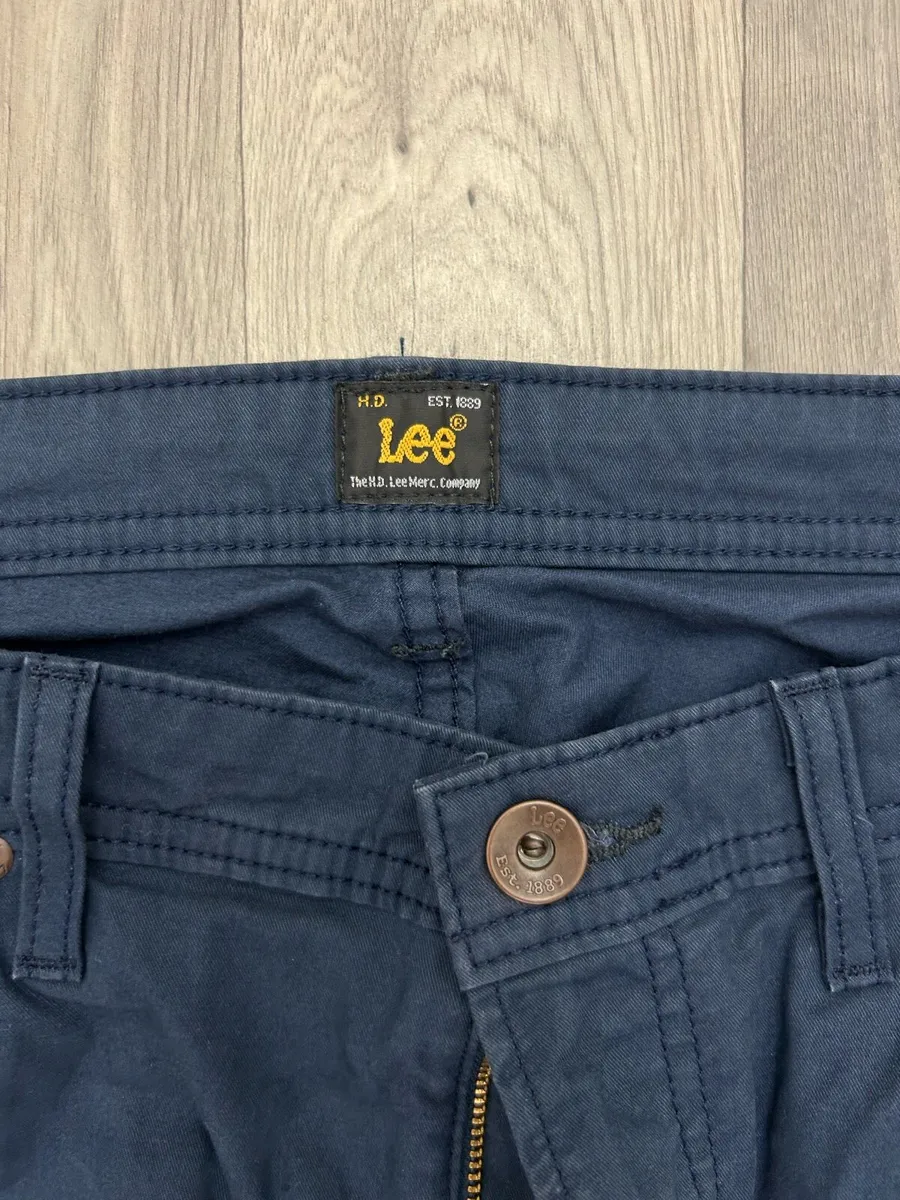 Lee Daren Zip Fly Straight Leg Trousers W36 L31 - Image 4