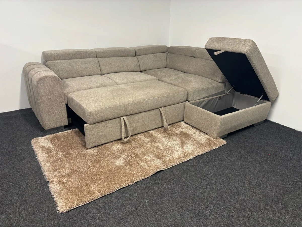 New Beige Carmen Corner Sofas Now in Stock - Image 3