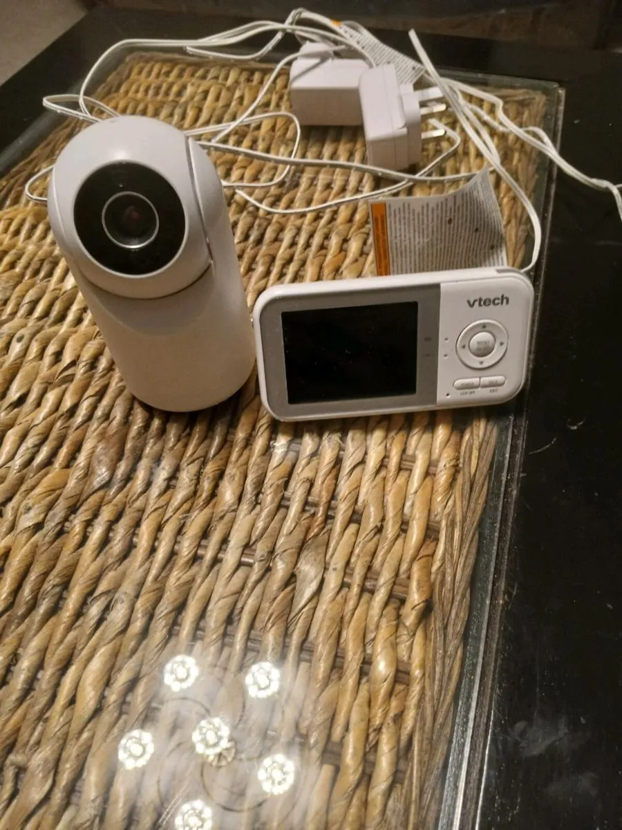 Cot in good condition.  baby chair - Image 2