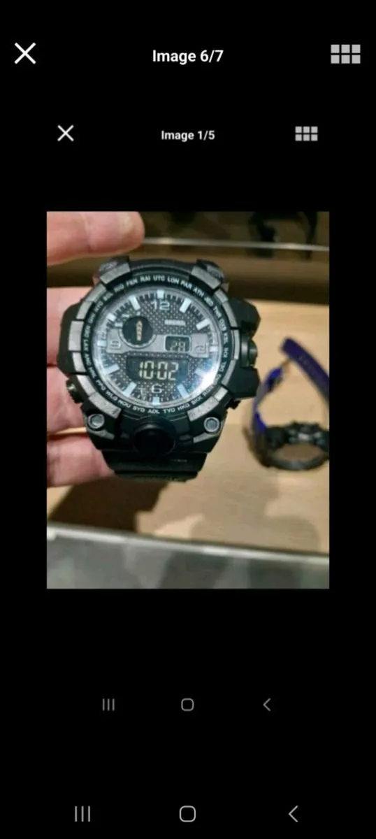 2 sport watches digital face - Image 1