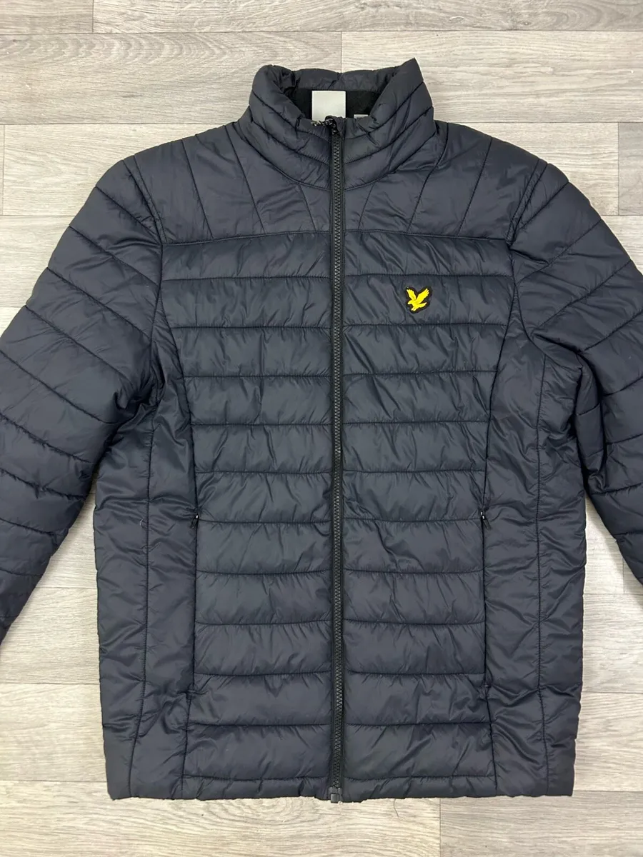 Lyle & Scott Padded Puffer Jacket Mens Small - Image 2
