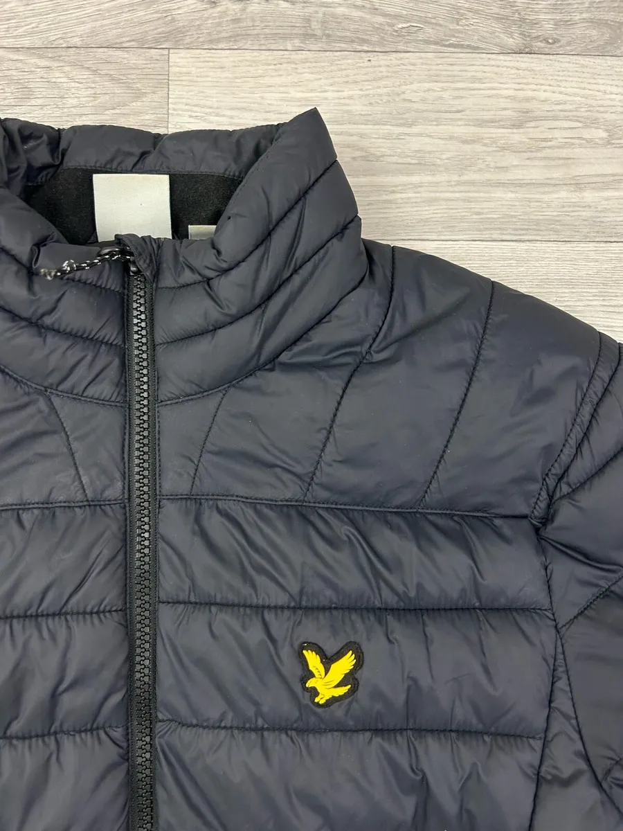 Lyle & Scott Padded Puffer Jacket Mens Small - Image 3