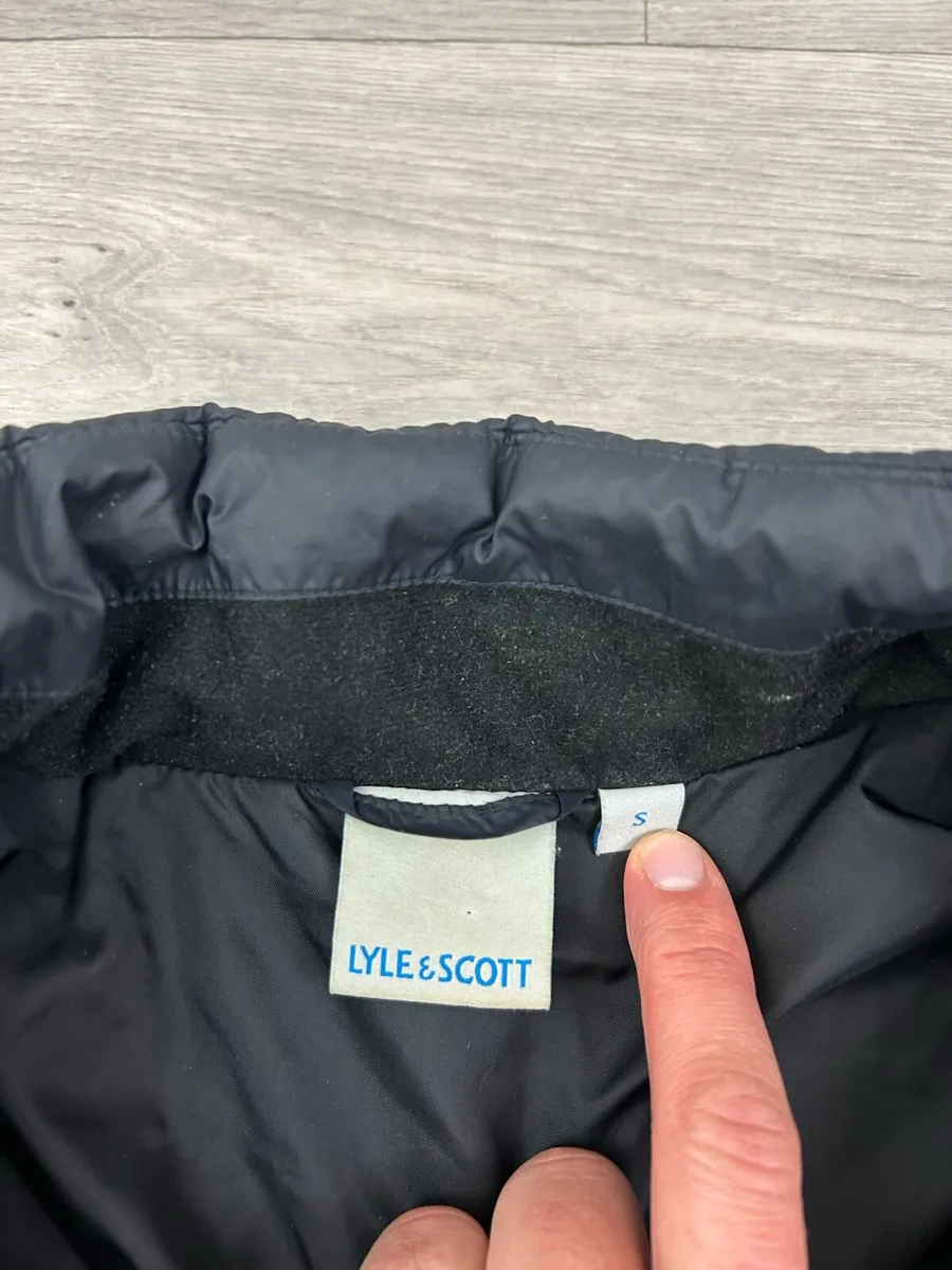 Lyle & Scott Padded Puffer Jacket Mens Small - Image 4