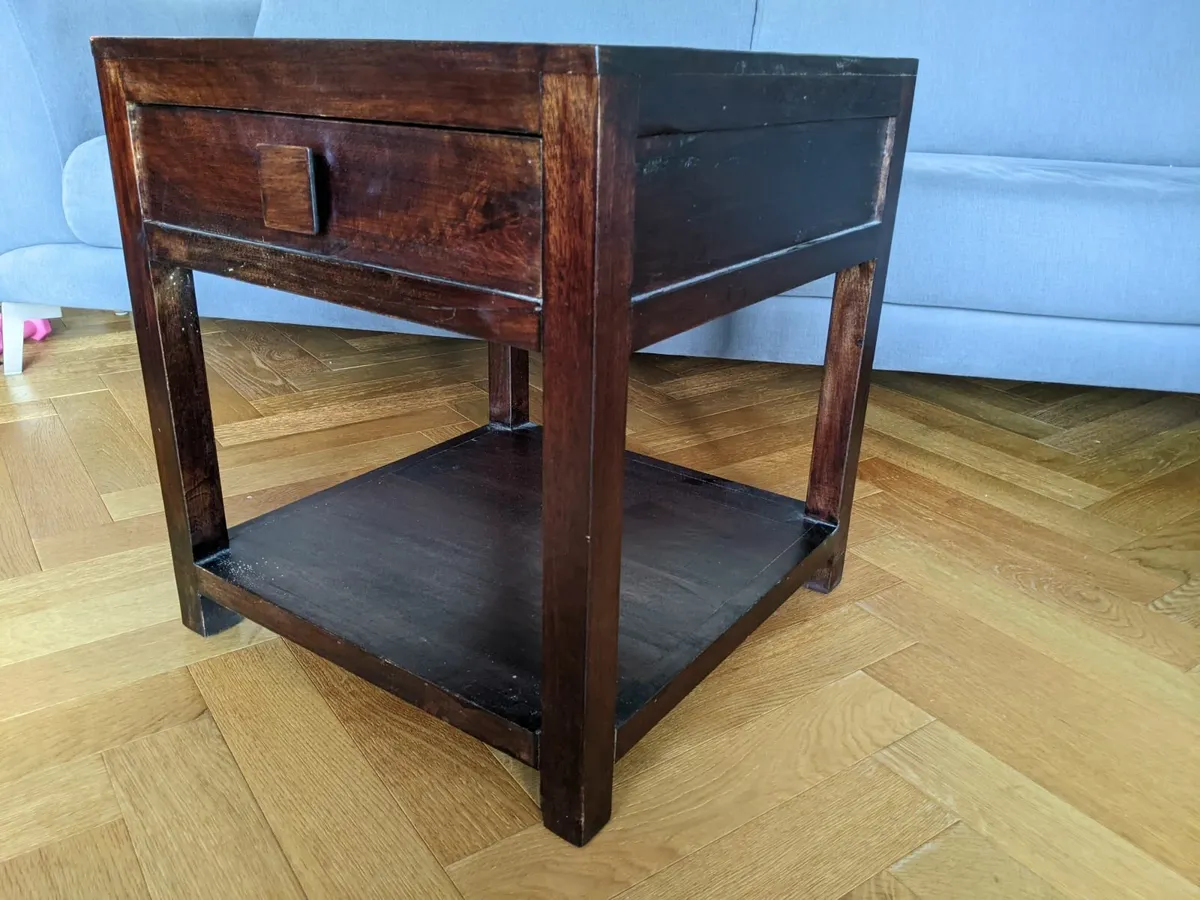 End  tables / bedside tables with drawers - Image 3