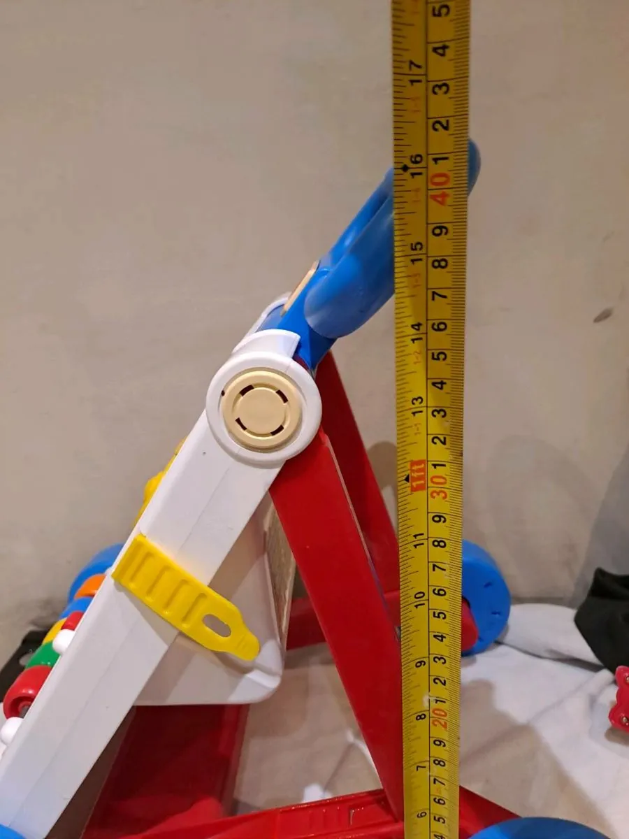 1990s walker with activities - Image 3