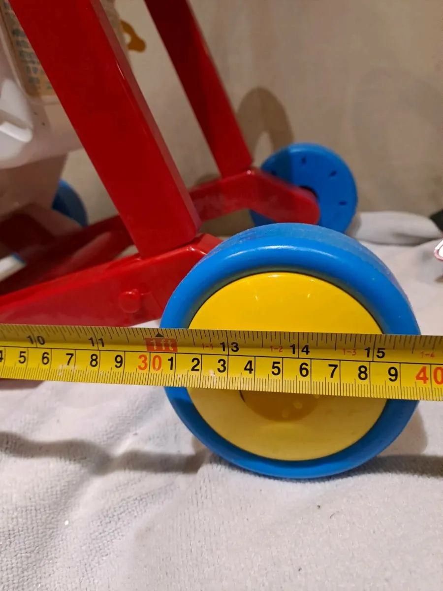 1990s walker with activities - Image 4