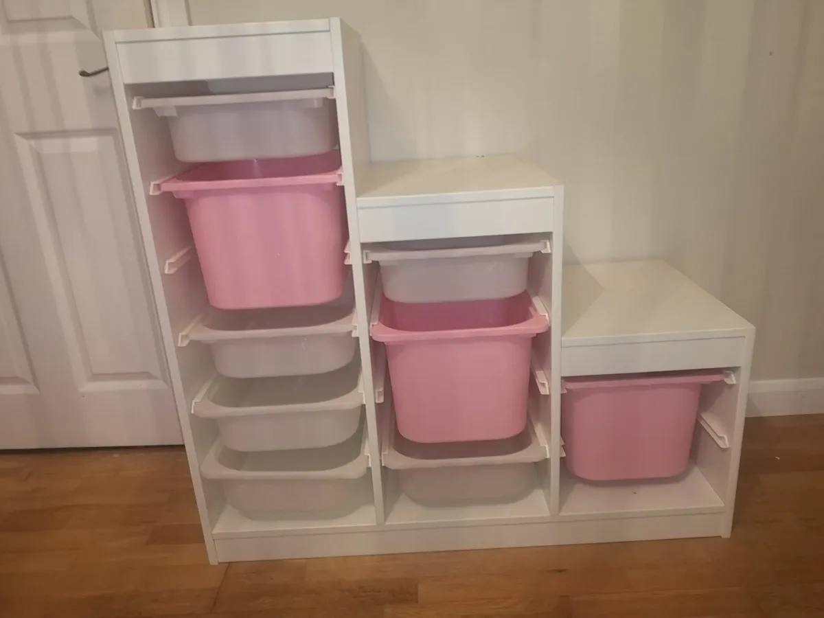 2 Ikea trofast Storage units 99x44x94 cm - Image 1