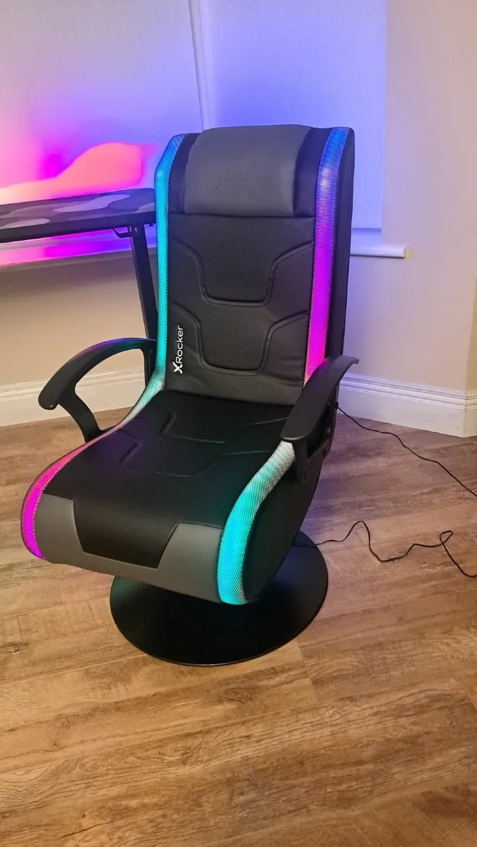 XRocker 2.1 Wired Gaming Chair & Table - Image 3