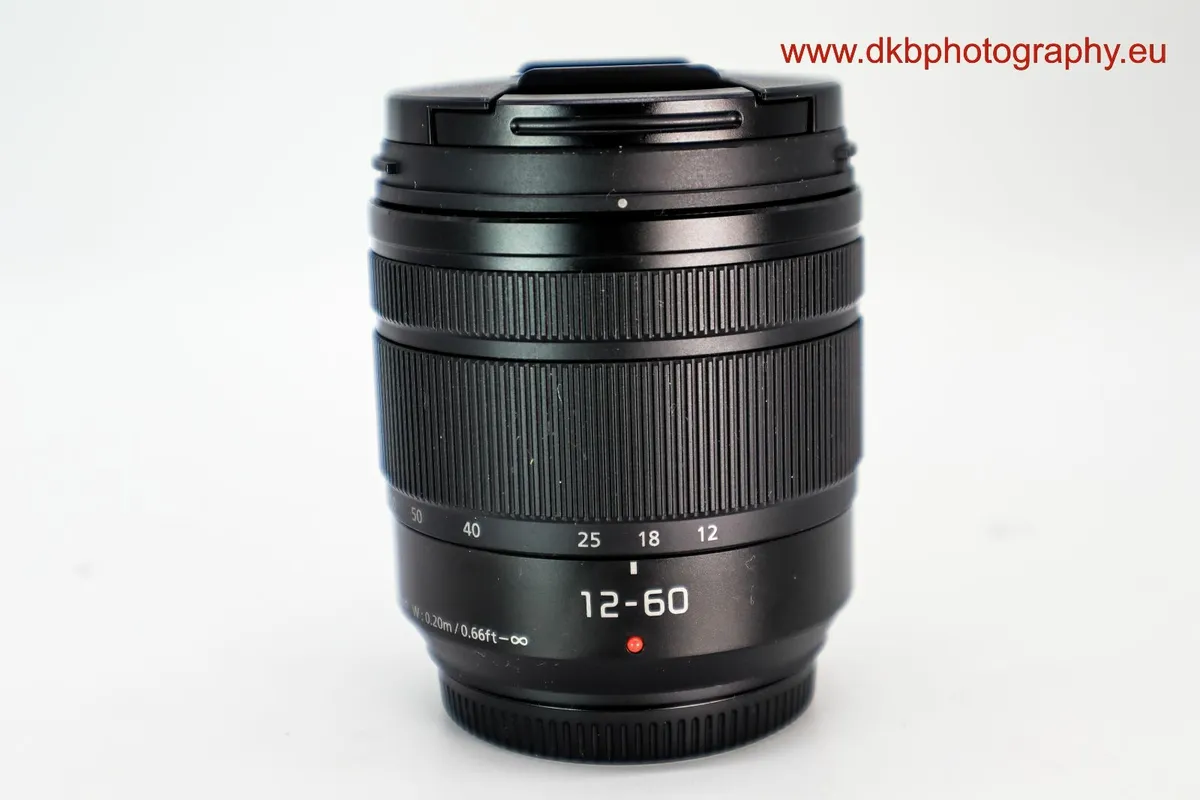 PANASONIC LUMIX 12-60mm I.O.S ASPH LENS #0607 - Image 1