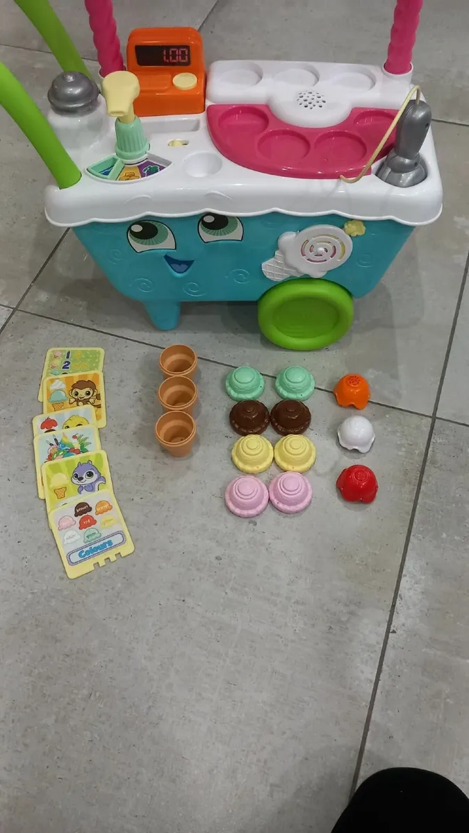 LeapFrog Scoop & Learn Ice Cream Cart. - Image 2