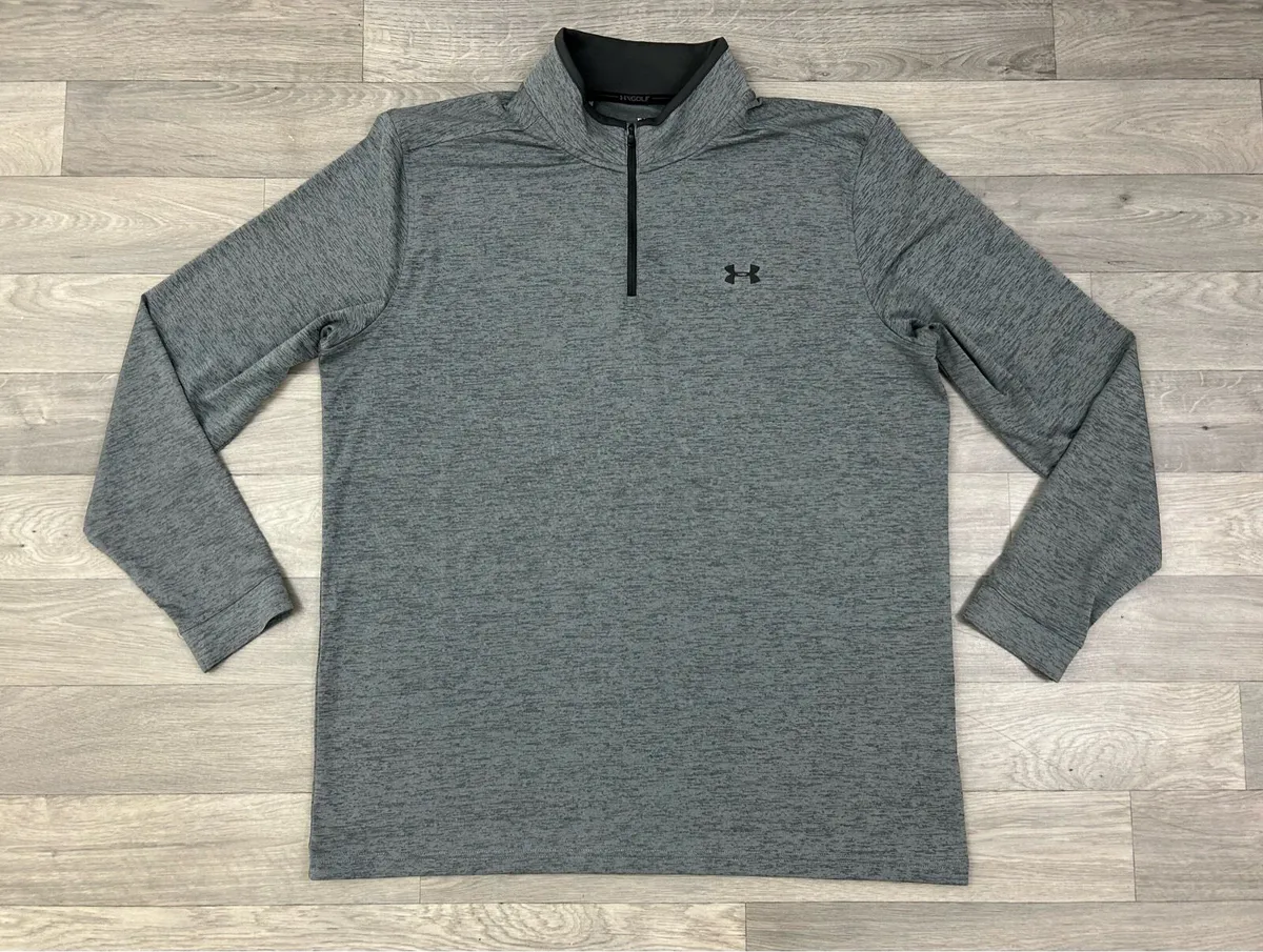 Under Armour Golf Half Zip Jumper Mens XL - Image 1