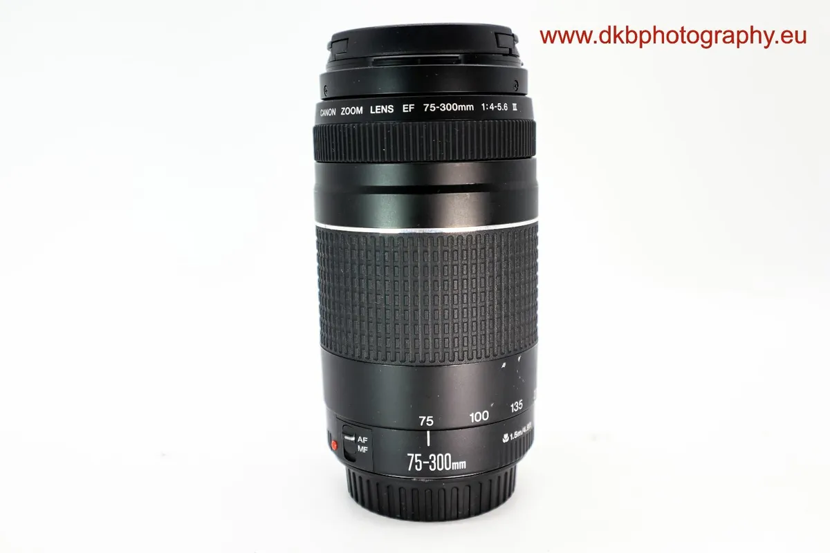 CANON EF 75-300mm F4-5.6 III LENS #0605 - Image 2