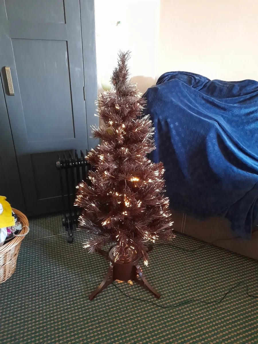 Christmas tree brown chocolate colour - Image 3