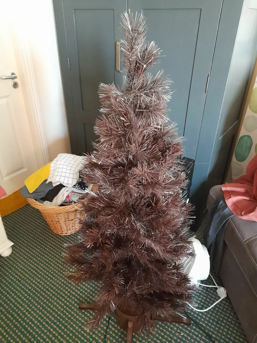 Christmas tree brown chocolate colour - Image 4