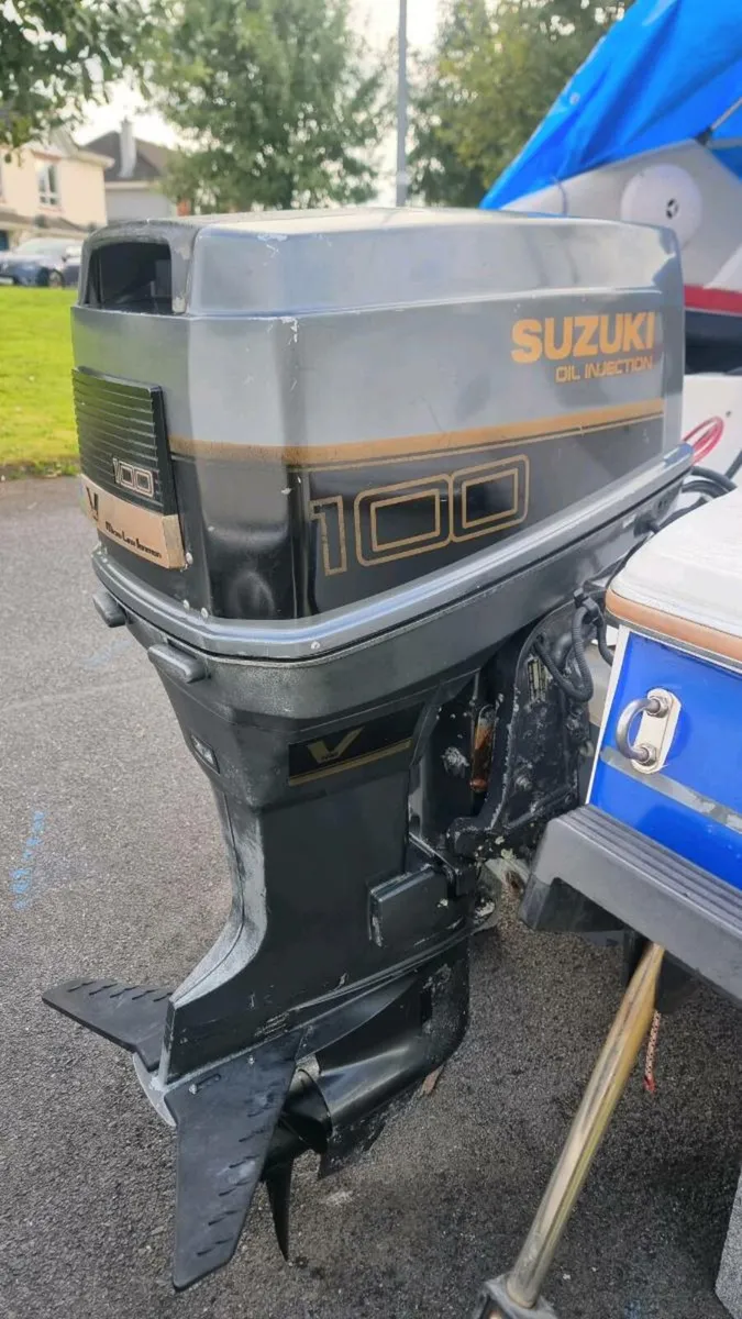 Suzuki outboard 100hp engine - Image 3