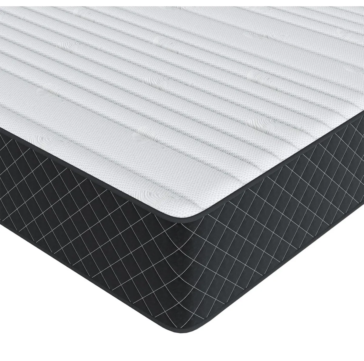 Single Mattress, 10 Inch Hybrid Mattress with Brea - Image 2